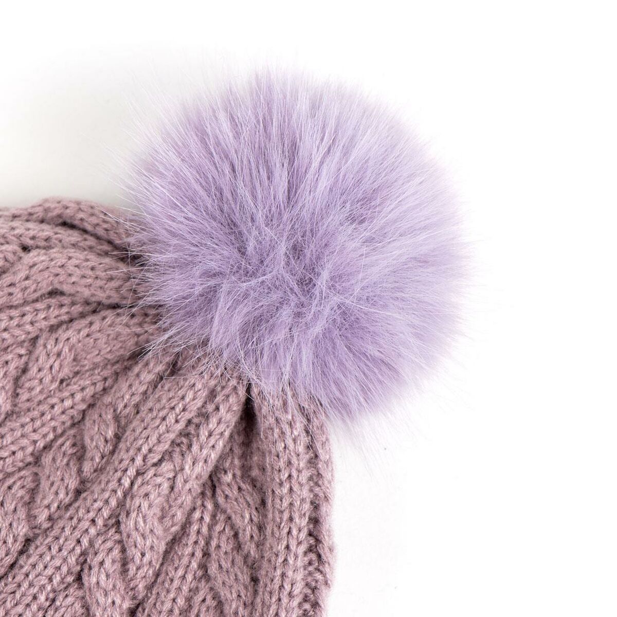 Gorro e Luvas Stitch Roxo